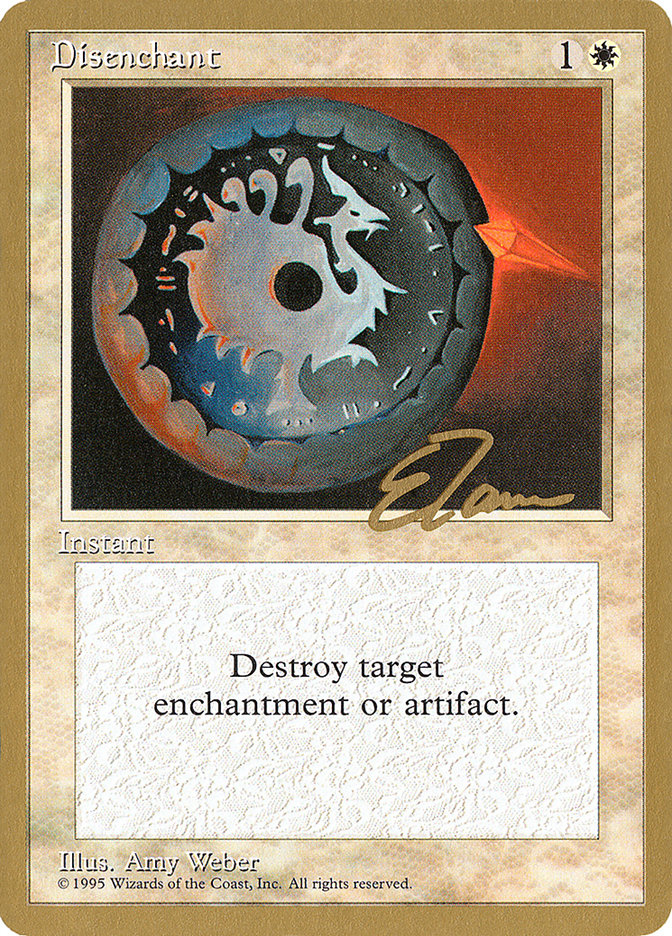 Disenchant (Eric Tam) [Pro Tour Collector Set] | Game Haven TX