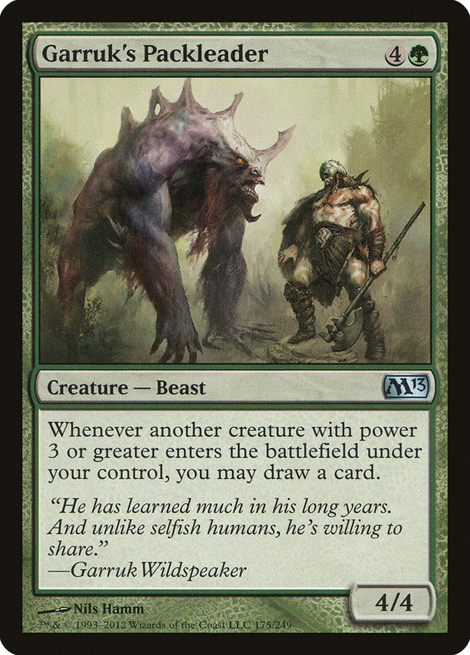 Garruk's Packleader [Magic 2013] | Game Haven TX