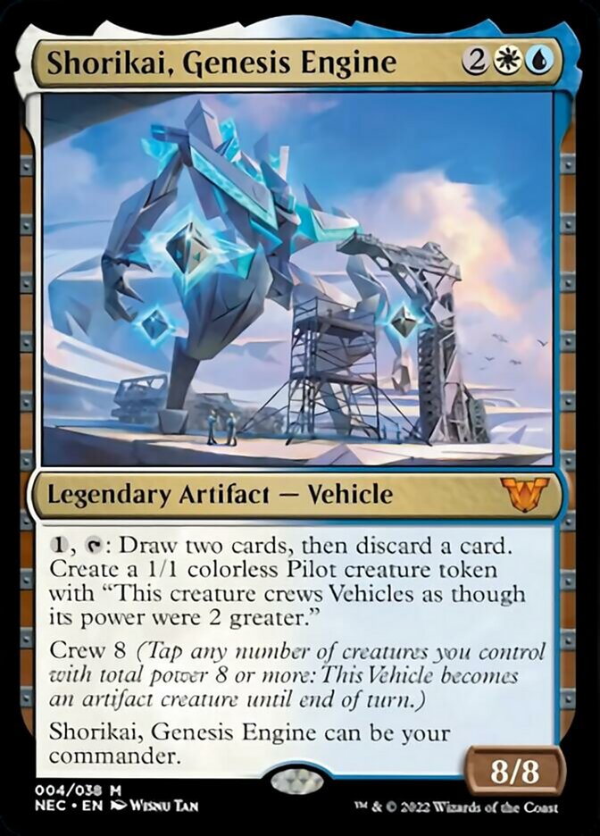 Shorikai, Genesis Engine [Kamigawa: Neon Dynasty Commander] | Game Haven TX