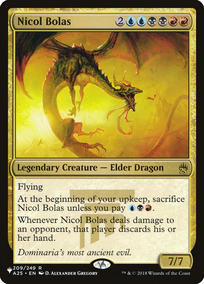 Nicol Bolas [The List] | Game Haven TX