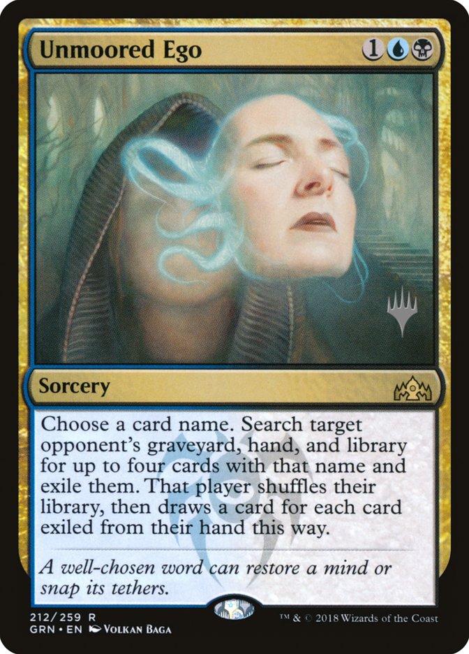 Unmoored Ego [Guilds of Ravnica Promos] | Game Haven TX
