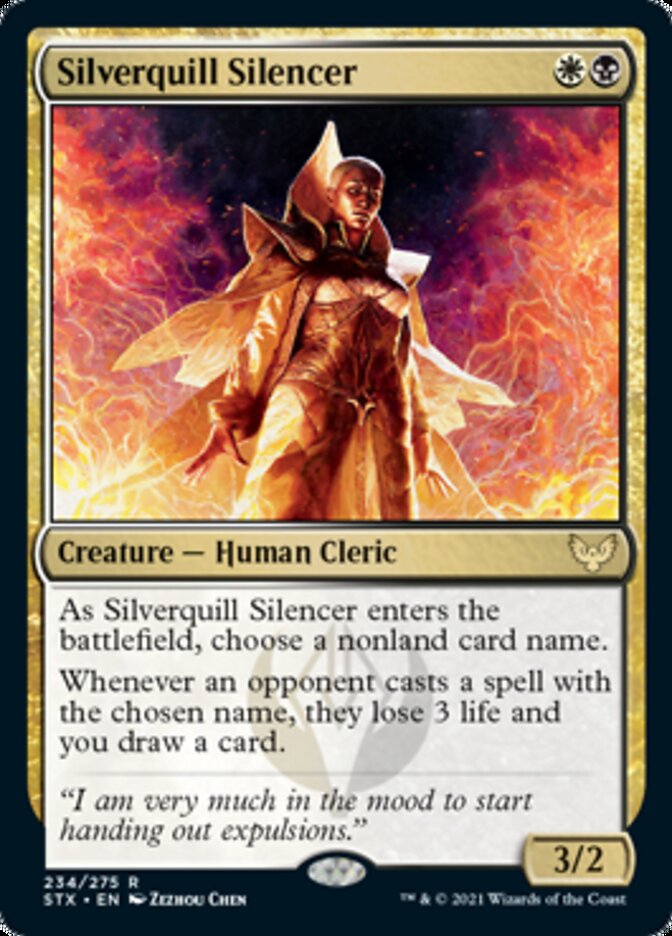 Silverquill Silencer [Strixhaven: School of Mages] | Game Haven TX