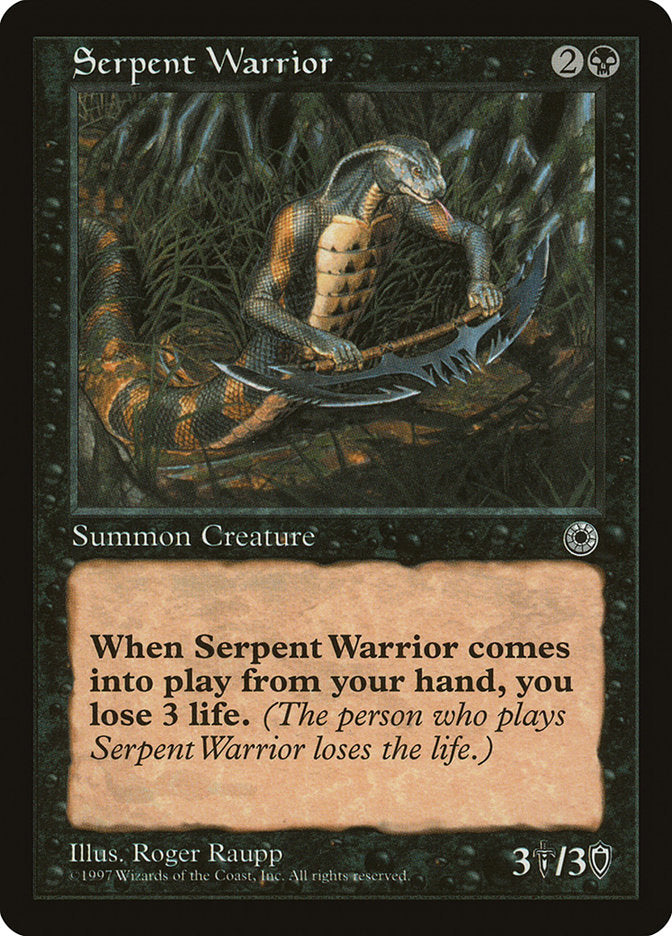 Serpent Warrior [Portal] | Game Haven TX
