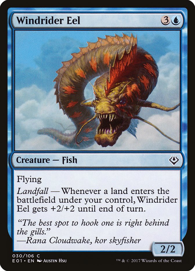 Windrider Eel [Archenemy: Nicol Bolas] | Game Haven TX