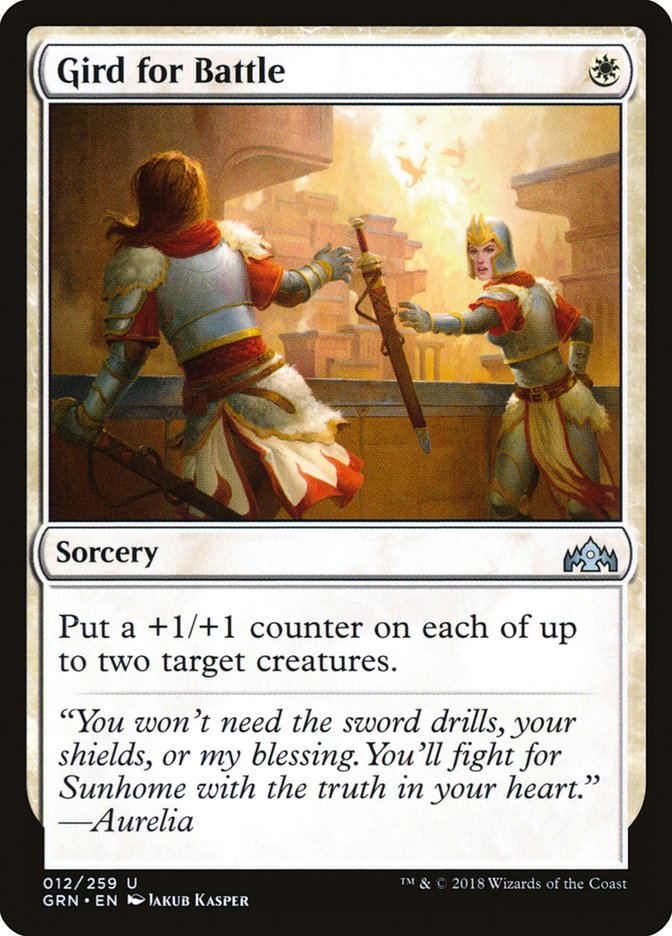 Gird for Battle [Guilds of Ravnica] | Game Haven TX
