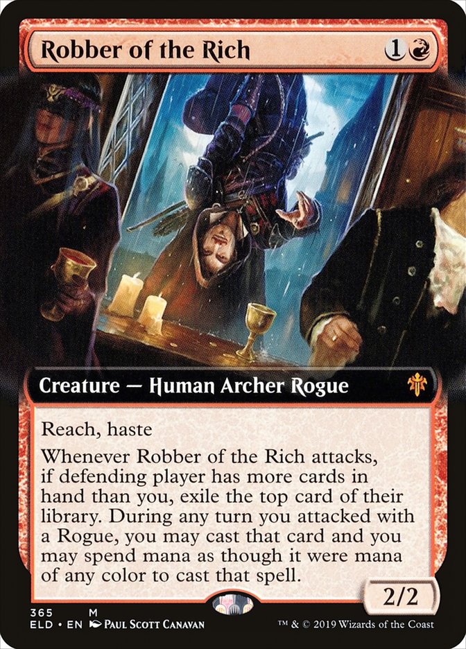 Robber of the Rich (Extended Art) [Throne of Eldraine] | Game Haven TX