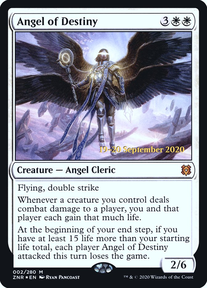 Angel of Destiny [Zendikar Rising Promos] | Game Haven TX