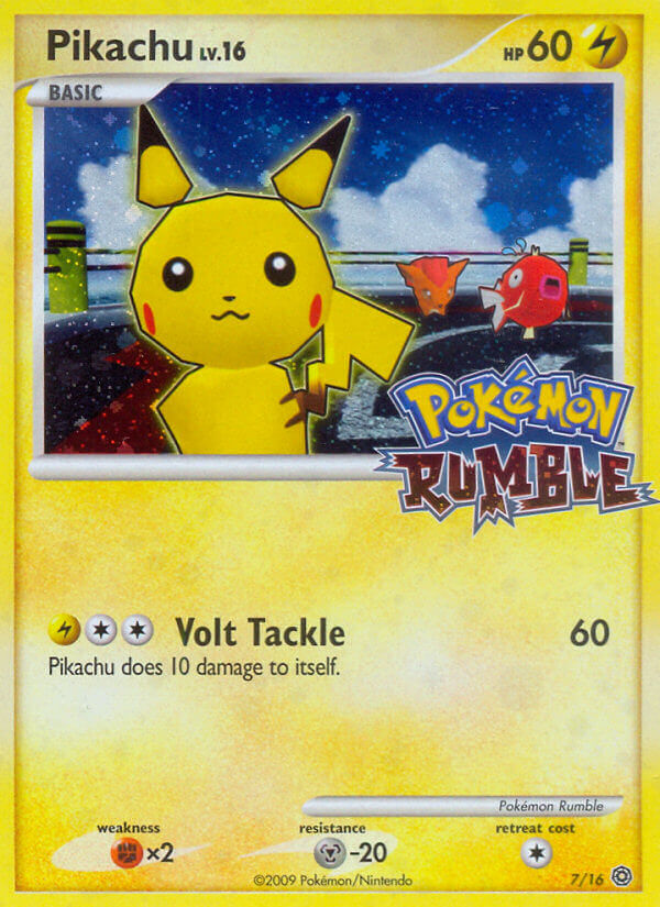 Pikachu (7/16) [Pokémon Rumble] | Game Haven TX