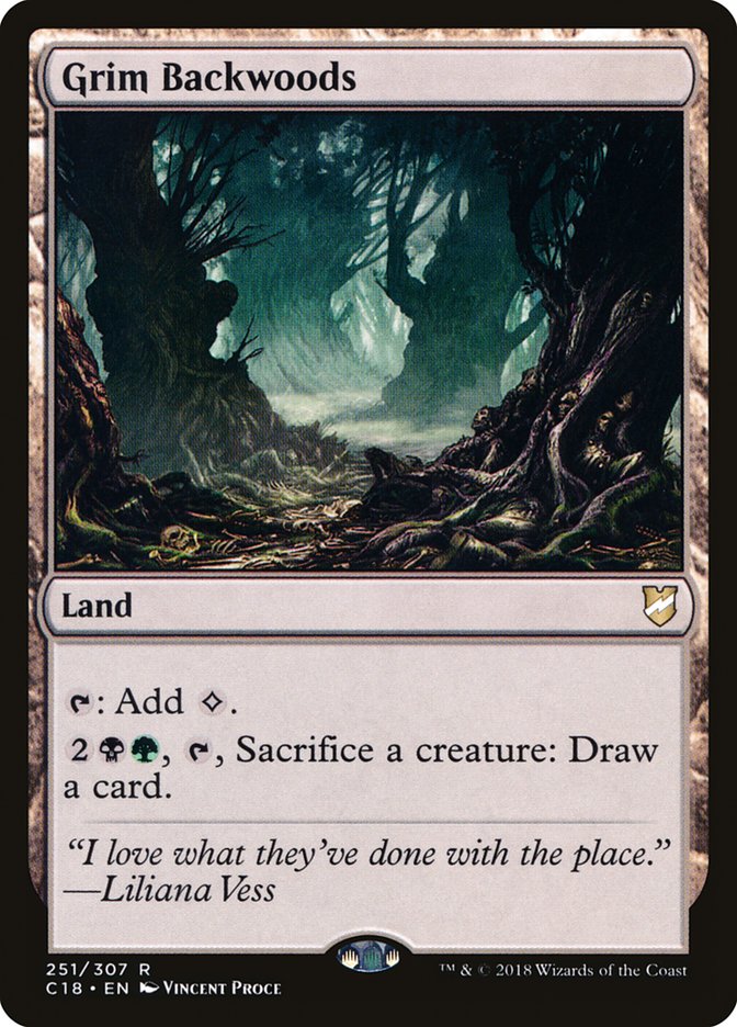 Grim Backwoods [Commander 2018] | Game Haven TX