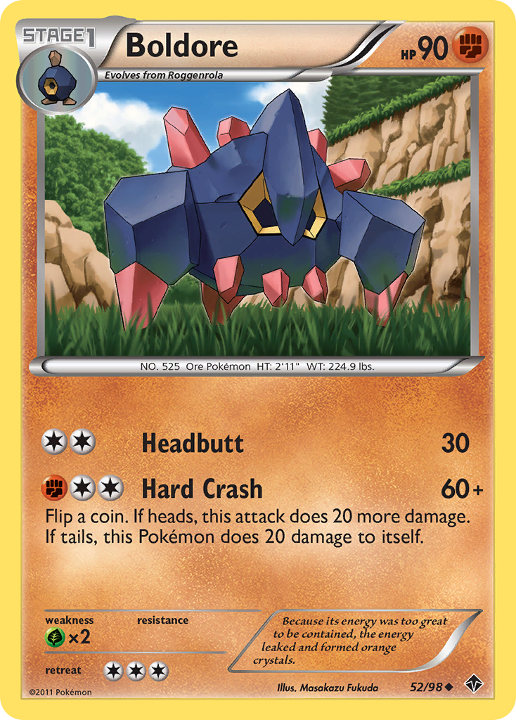 Boldore (52/98) [Black & White: Emerging Powers] | Game Haven TX