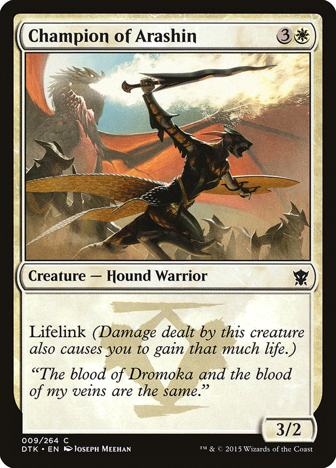 Champion of Arashin [Dragons of Tarkir] | Game Haven TX