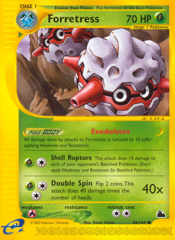 Forretress (56/144) [Skyridge] | Game Haven TX