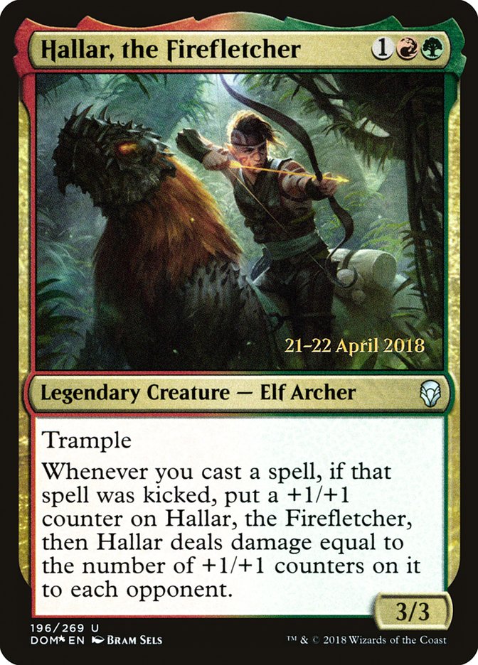Hallar, the Firefletcher [Dominaria Promos] | Game Haven TX