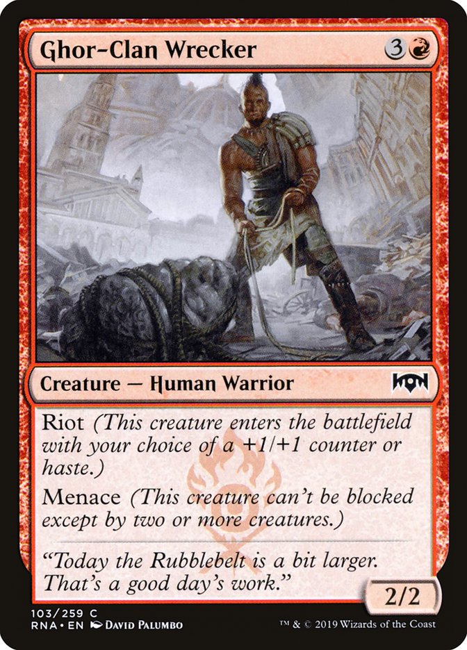 Ghor-Clan Wrecker [Ravnica Allegiance] | Game Haven TX