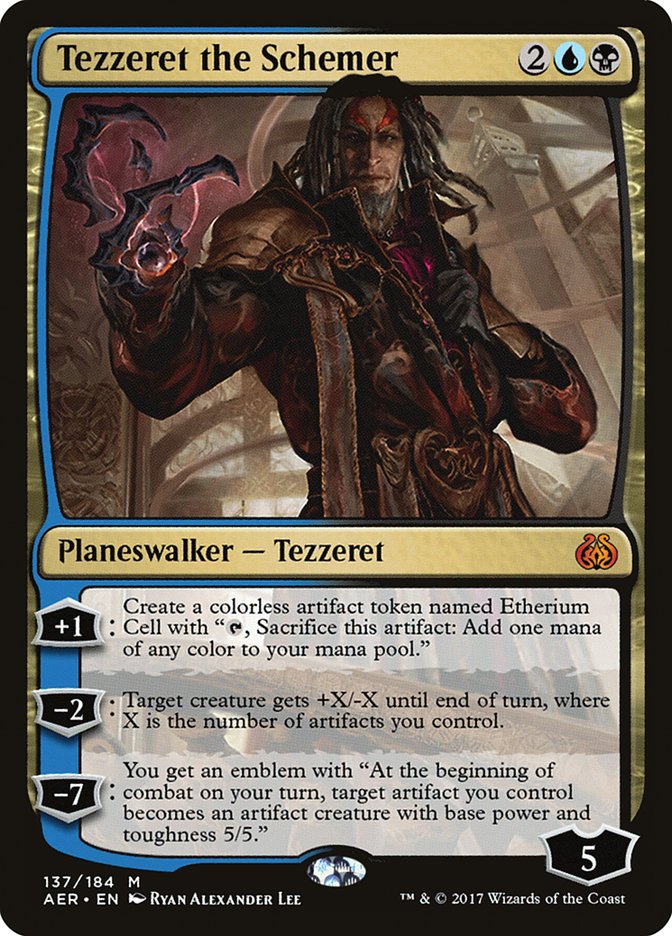 Tezzeret the Schemer [Aether Revolt] | Game Haven TX
