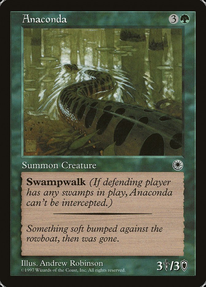 Anaconda (With Flavor Text) [Portal] | Game Haven TX