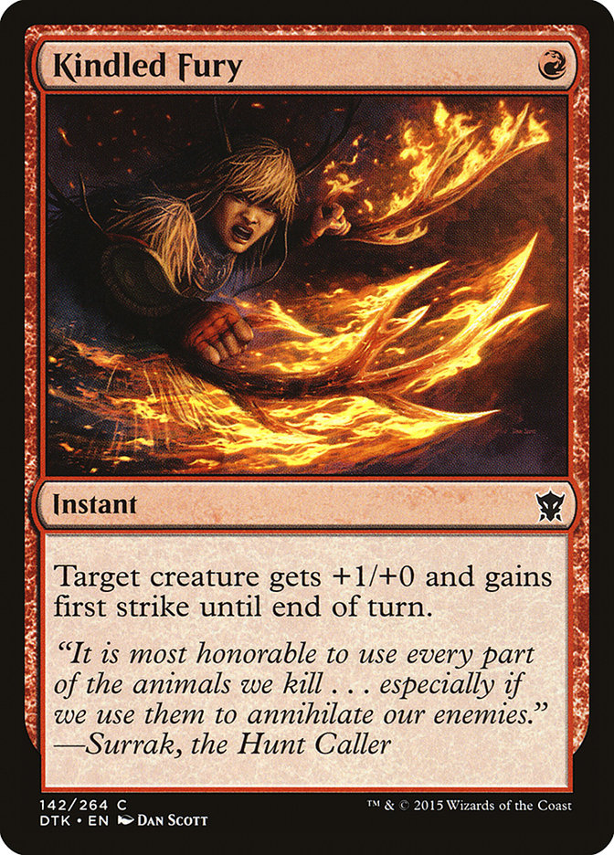 Kindled Fury [Dragons of Tarkir] | Game Haven TX
