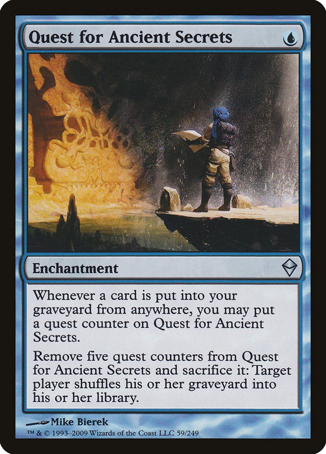 Quest for Ancient Secrets [Zendikar] | Game Haven TX