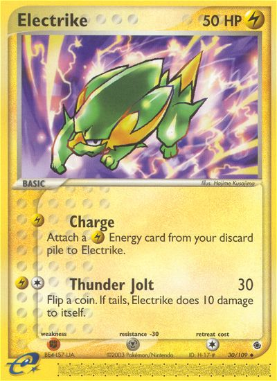 Electrike (30/109) [EX: Ruby & Sapphire] | Game Haven TX