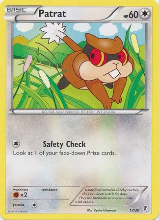 Patrat (17/30) [XY: Trainer Kit 1 - Bisharp] | Game Haven TX