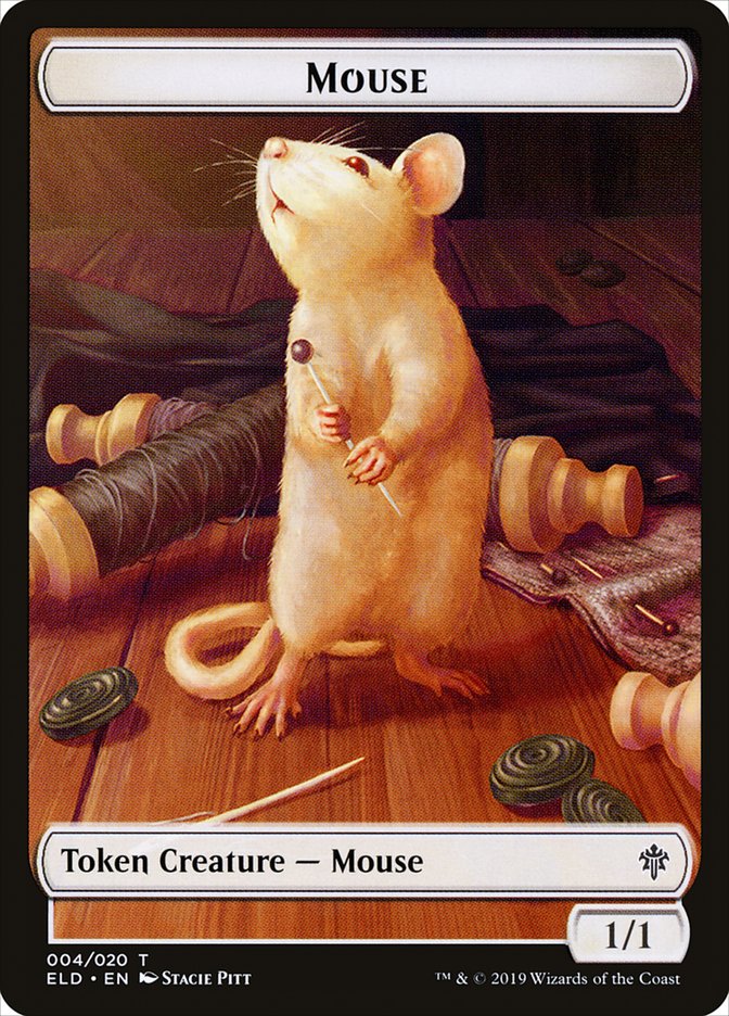 Mouse Token [Throne of Eldraine] | Game Haven TX
