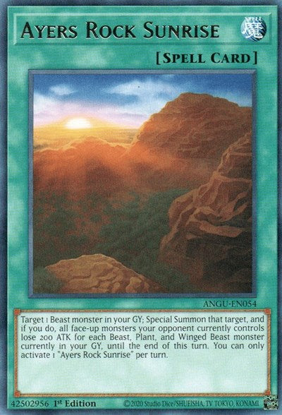 Ayers Rock Sunrise (Rare) [ANGU-EN054] Rare | Game Haven TX