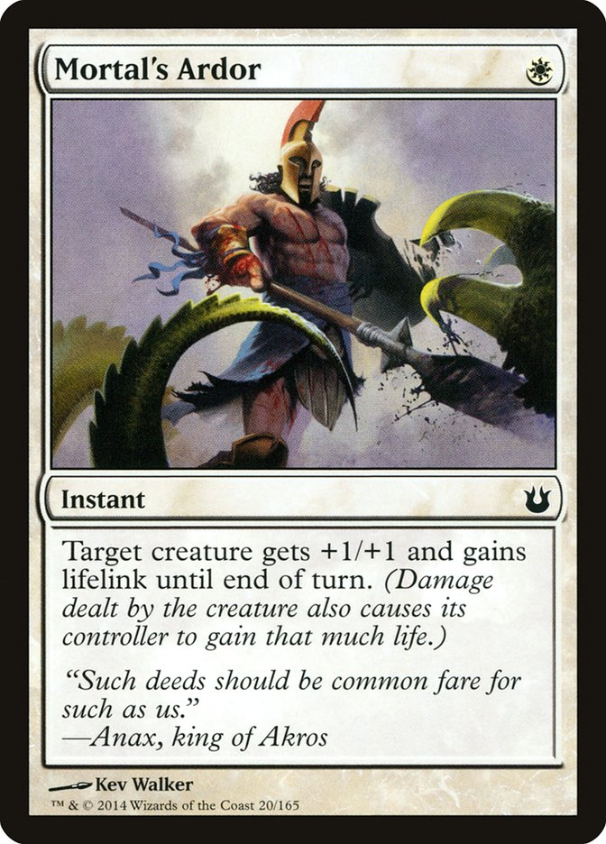 Mortal's Ardor [Born of the Gods] | Game Haven TX