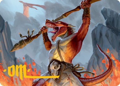Kobold Art Card (Gold-Stamped Signature) [Dungeons & Dragons: Adventures in the Forgotten Realms Art Series] | Game Haven TX
