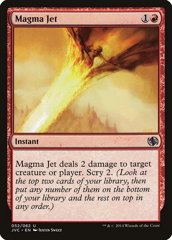 Magma Jet [Duel Decks Anthology: Jace vs. Chandra] | Game Haven TX