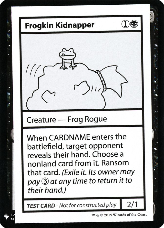 Frogkin Kidnapper [Mystery Booster Playtest Cards] | Game Haven TX