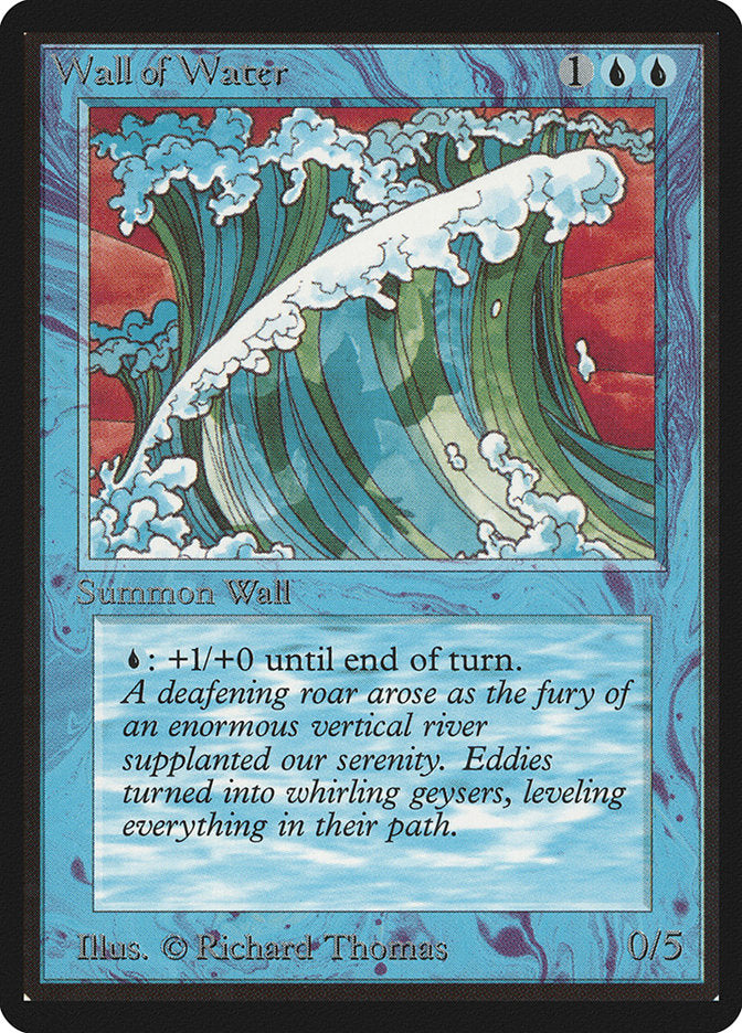Wall of Water [Limited Edition Beta] | Game Haven TX