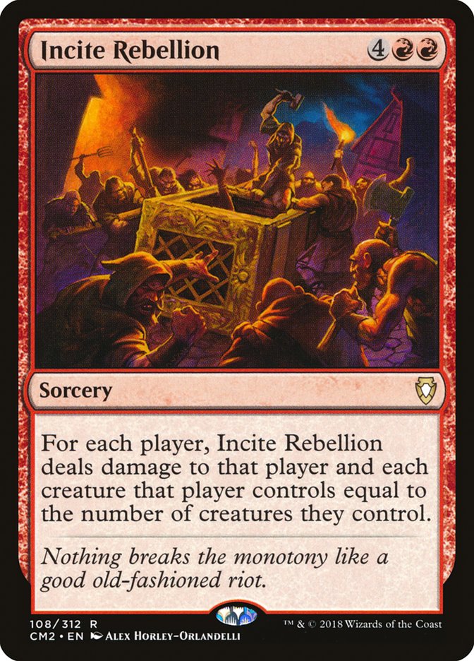 Incite Rebellion [Commander Anthology Volume II] | Game Haven TX