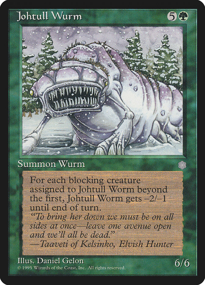 Johtull Wurm [Ice Age] | Game Haven TX