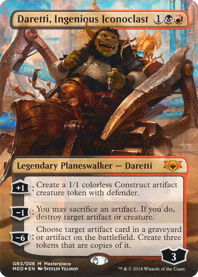 Daretti, Ingenious Iconoclast [Mythic Edition] | Game Haven TX