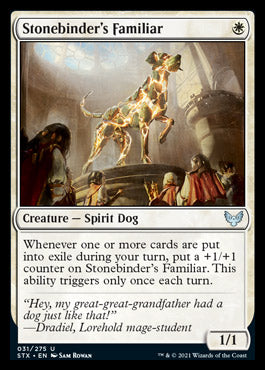 Stonebinder's Familiar [Strixhaven: School of Mages] | Game Haven TX