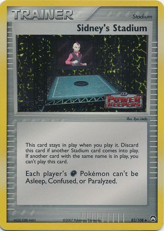 Sidney's Stadium (82/108) (Stamped) [EX: Power Keepers] | Game Haven TX