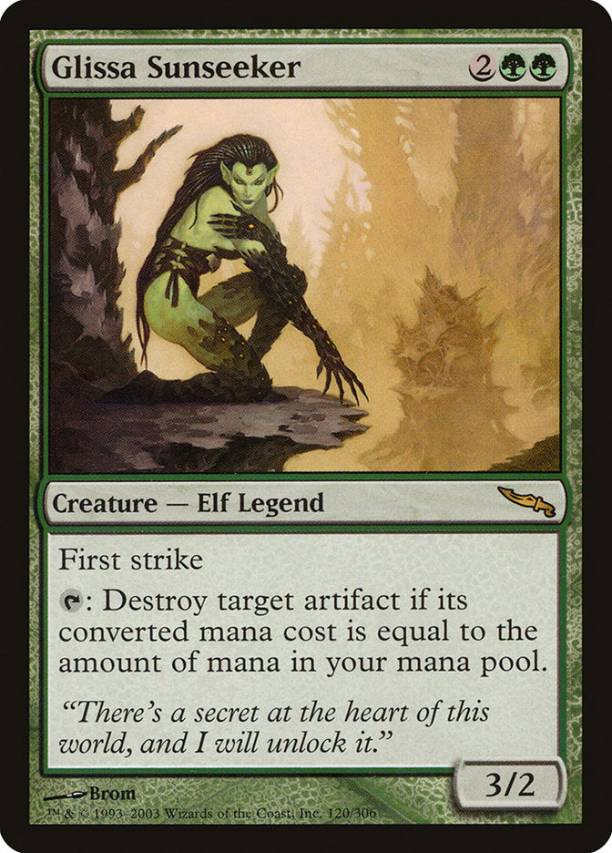 Glissa Sunseeker [Mirrodin] | Game Haven TX