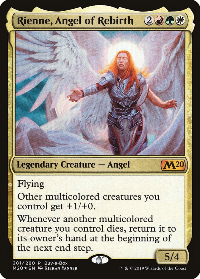 Rienne, Angel of Rebirth [Core Set 2020] | Game Haven TX