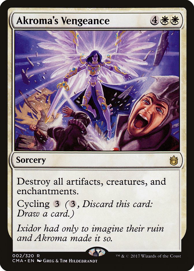 Akroma's Vengeance [Commander Anthology] | Game Haven TX
