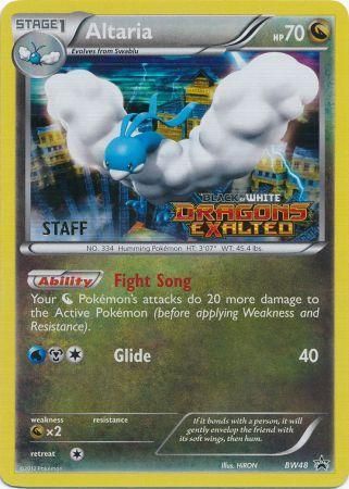 Altaria (BW48) (Staff Prerelease Promo) [Black & White: Black Star Promos] | Game Haven TX