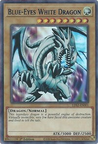 Blue-Eyes White Dragon (Blue) [LDS2-EN001] Ultra Rare | Game Haven TX