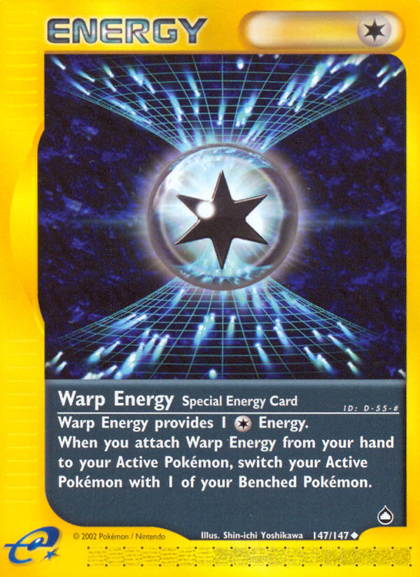 Warp Energy (147/147) [Aquapolis] | Game Haven TX