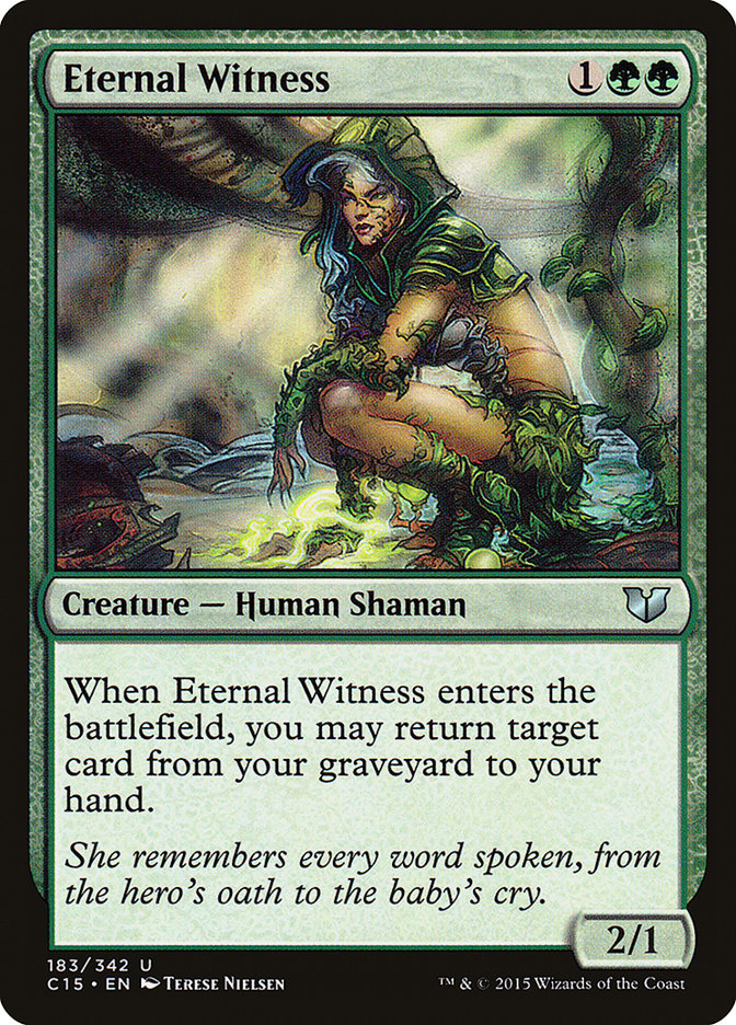 Eternal Witness [Commander 2015] | Game Haven TX