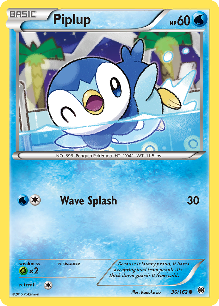 Piplup (36/162) [XY: BREAKthrough] | Game Haven TX