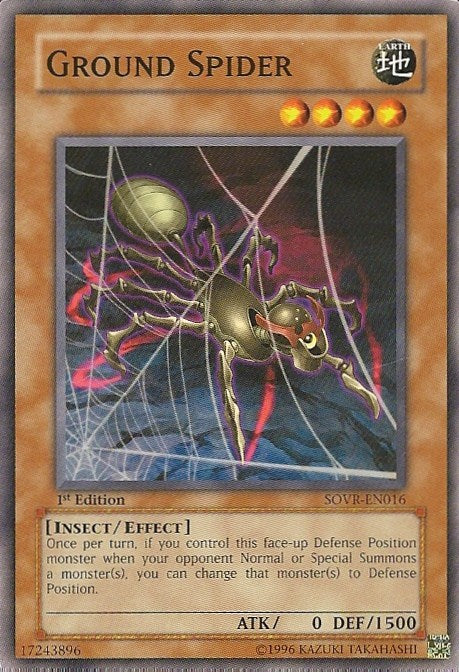 Ground Spider [SOVR-EN016] Common | Game Haven TX