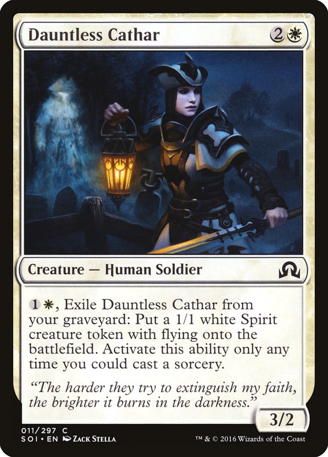 Dauntless Cathar [Shadows over Innistrad] | Game Haven TX