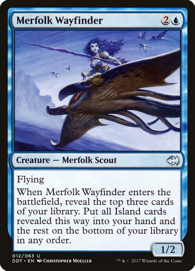 Merfolk Wayfinder [Duel Decks: Merfolk vs. Goblins] | Game Haven TX