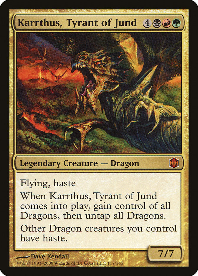 Karrthus, Tyrant of Jund [Alara Reborn] | Game Haven TX