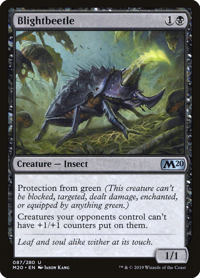 Blightbeetle [Core Set 2020] | Game Haven TX