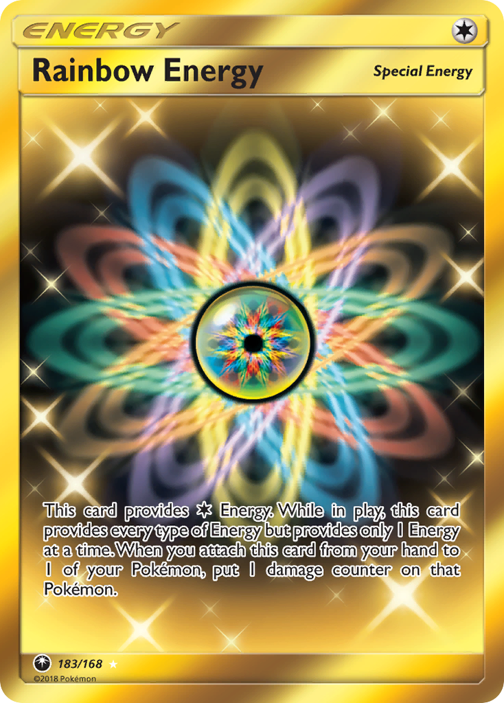 Rainbow Energy (183/168) [Sun & Moon: Celestial Storm] | Game Haven TX
